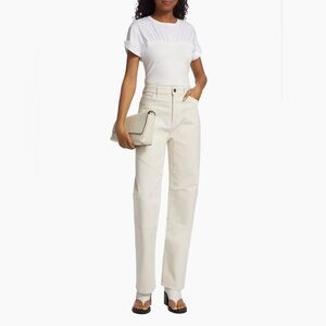 3x1 Diana Biker High-Rise Stretch Straight-Leg Jeans - 26